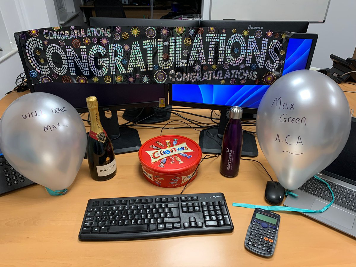 WhitleyStimpson's tweet image. We're extremely proud to congratulate Max Green on his recent exam success leading to the completion of his ACA qualification. 

We wish him continued success in his career.

whitleystimpson.co.uk/staff-profiles…

#acaexams #highwycombe #traineeaccountant