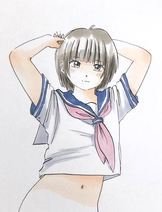 #あなたのセーラー服をみせてください(=゜ω゜)ノ 