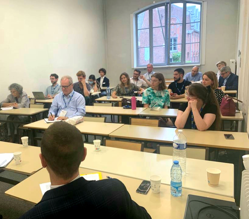 EuropeLimits's tweet photo. After 3 years #LimitsofEUrope Network is back to face-to-face @UACES #UACES2022 annual conference in lovely Lille!👩‍🎓🧑‍🎓👨‍🎓

@RussellDFoster @MonikaMeislova @jangrzymski summed 3 years of Network activites &amp; discussed with participants future research proposal on Emergency Europe! https://t.co/pm9Ar11IRV