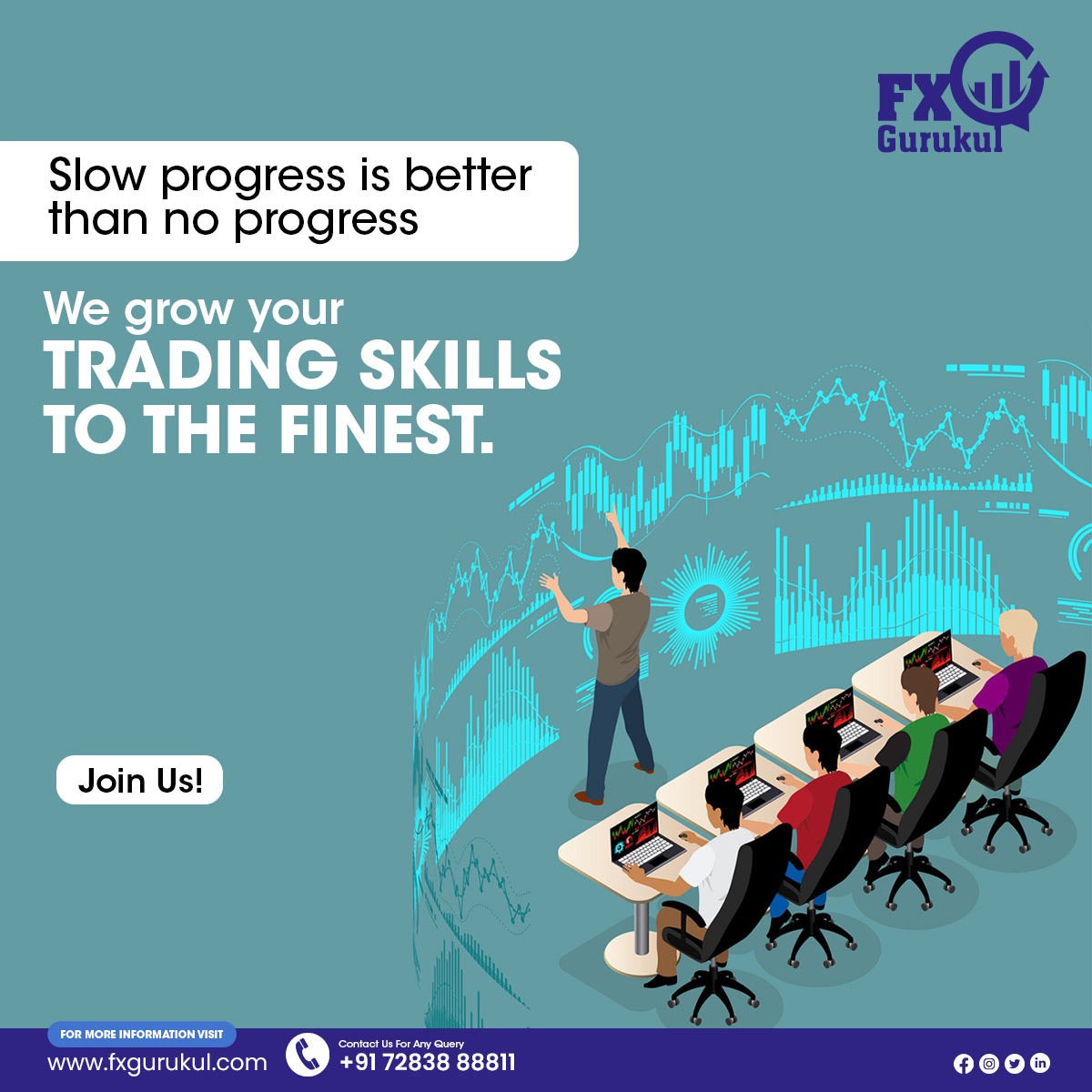 fx_gurukul's tweet image. Join Our #freeonlineclasses and learn everything you need to become a successful Forex Trader. With our practice sessions, Register now. Boost your knowledge with help of educational materials.

Visit Us: fxgurukul.com
Contact us for any query: +91 7283888811