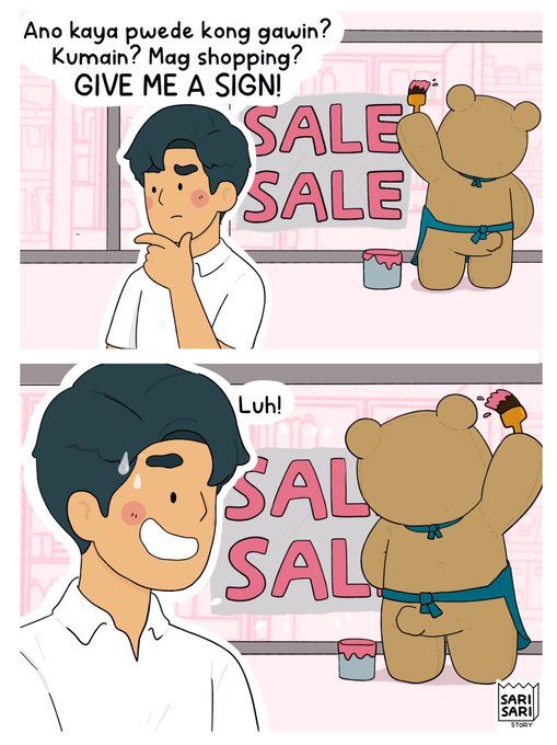 ITO NA ANG SIGN MO PARA MAG-
💦 

Sari Sari Story Book 1: 📚 
https://t.co/HnPmWQgzck 