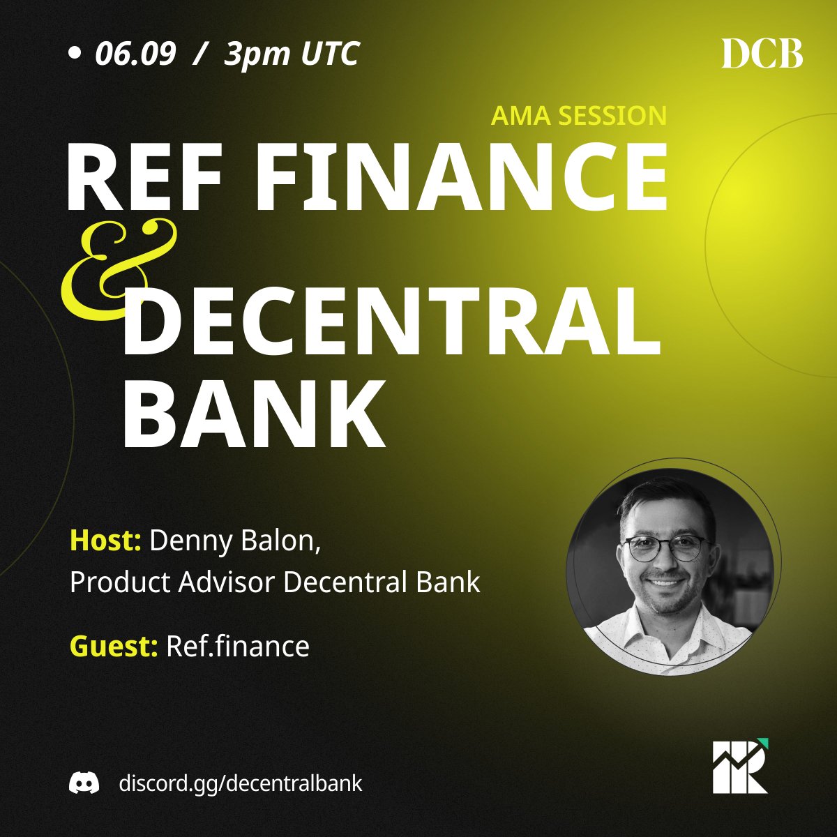 DcntrlBank's tweet photo. Join our Discord's #general_chat to get the latest news and updates on our cooperation with @finance_ref and $USN farming opportunities!

👉https://t.co/mHWeCcA1h3
👉 Today at 3 PM UTC
👉 #general_chat

Let's boost #DeFi on the #NEAR and #Aurora ecosystems🤝! https://t.co/TTaRMIKIC7