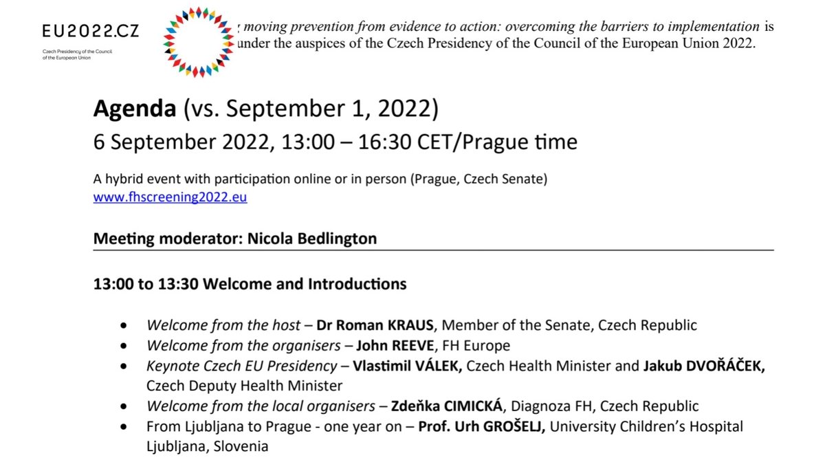Jane_Cry's tweet photo. Almost starting #FHscreening "FH Paediatric Screening - Moving Prevention From Evidence to Action:
Overcoming the Barriers to Implementation"
supported by @fhpatienteurope
@society_eas @EPFH_FH #FH #FindFH
Join us online! https://t.co/zulUBmWCK5 https://t.co/XTM2jQMUxe