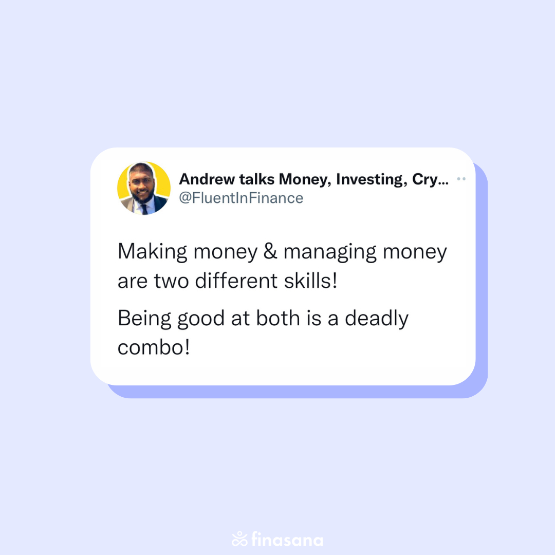 The hard part is keepin' it 🎵

Link in bio for free money resources to help you manage your money 💵 
.​​​​​​​​
.​​​​​​​​
. ​​​​​​​​
#finasana #financialwellness #financialliteracy #financialeducation #financialfreedom #financi