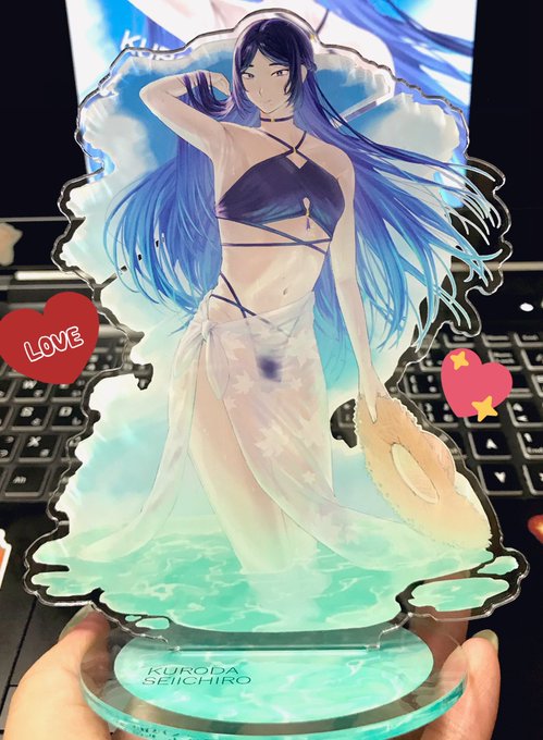 黒田のアクスタ出来たから見てよ
思いの外でかい 