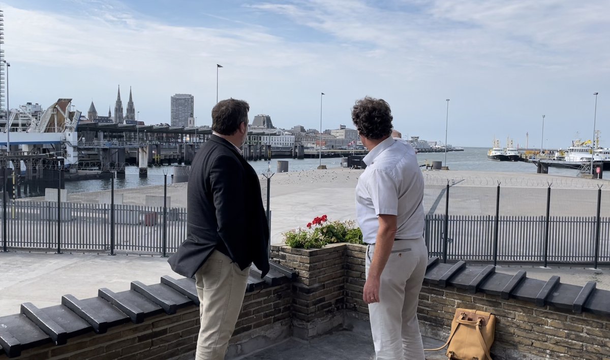 NorthSeaRegion's tweet photo. We spent some time in #Belgium recently with the #Inn2Power project learning about the excitement and challenges of reaching #EU #energytransition goals. We were impressed by the Blue Accelerator offshore testing platform. Impressive work all around!

#WearetheNorthSea #interreg https://t.co/6Wgz5doyc5