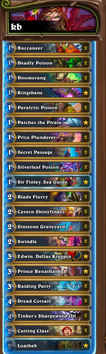m3s_ru's tweet photo. This season's 2nd day EU legend with Renathal KB rogue. Deck credits go to @Edomiyu. 2 preps and 2 shadowsteps are not visible in the screenshot. 

AAEBAd75Awb6DpG8ArvvAu2ABOWwBJfvBBHuBqgIrxCxzgLl0QLVjAOqywP31APn3QPz3QOp6wOs6wOSnwT2nwT3nwT90wTBgwUA

#hearthstone #wildhs https://t.co/b33nb2kZUI
