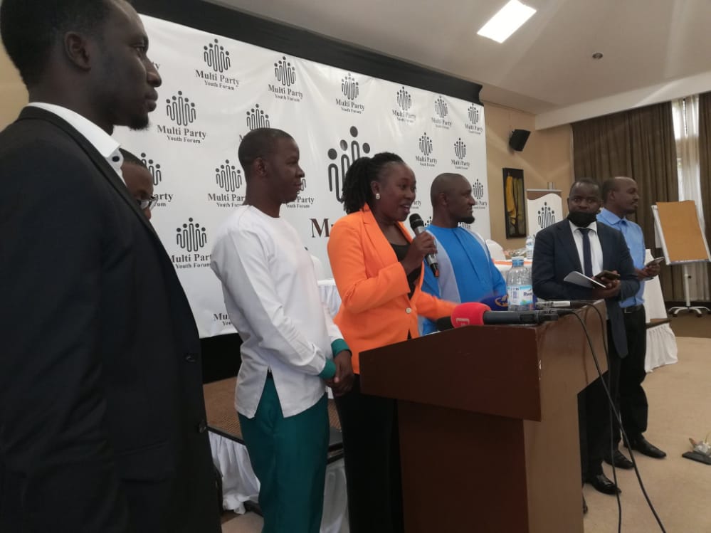 PeoplesProgres4's tweet image. The Launch for The Multiparty Youth Forum(MYF) is underway,its going to be a cross-party initiative that will bring together all young leaders from seven political parties represented in the @Parliament_Ug, @NationalYouthC5,@UNSA, &amp;amp;  @upfya_org to foster political collaboration.