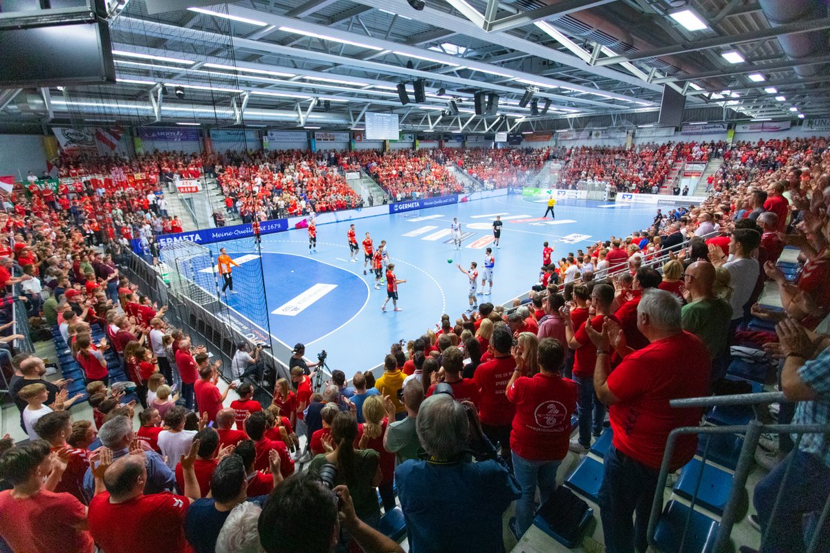 Nach vier Jahren Pause sind wir zurück auf Twitter! #Handball #Hamm #VolleWuchtWestfälisch