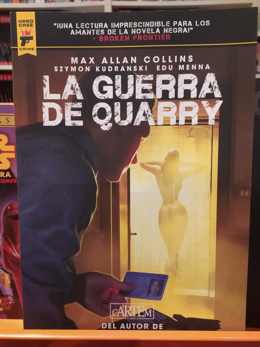 metropol_comics's tweet photo. #LaGuerradeQuarry es otro imprescindible en tu #comiteca. Editado por cARTEm CÓMICS en un formato como siempre muy cuidado, podemos acceder a la vida del mercenario, otrora soldado, #Quarry.
Del reputado escritor de cómics y autor de la serie de novelas “Quarry”, ⬇️⬇️ https://t.co/yL4Ri2dIvo
