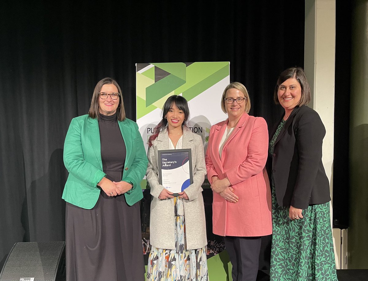 sanazreika4's tweet photo. Super proud of @SCLanguages for being recognised at tonight’s NSW Minister’s &amp; Secretary’s Awards ceremony for Excellent Service.                                                #NSWExcellence22 #ProudlyPublic https://t.co/kBtrNgGm1W