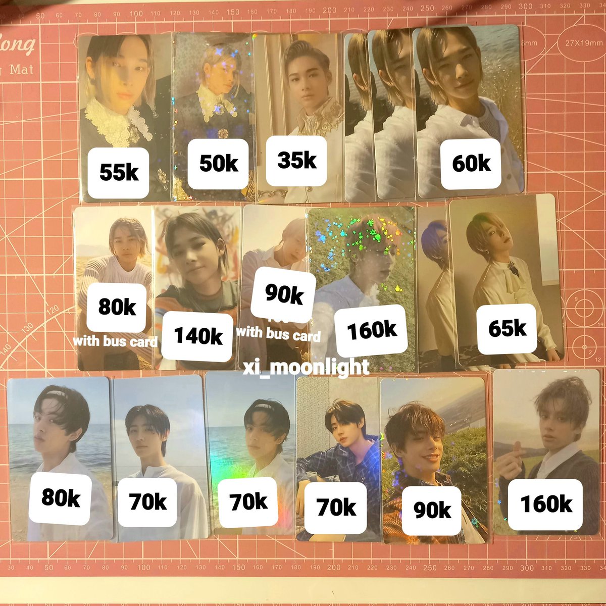 xi_moonlight's tweet photo. - WTS -
♤ Photocard Enhypen
Jungwon Heeseung Jay Jake Sunghoon Sunoo Riki
🏡 Dom Jaktim, INA
🍊 Bisa oren
💌 Condi? Dm 
BOLEH NEGO
🏷 Border day one BDO Carnival BDC | Dimension dilemma DD | Answer | Weverse | Yizhiyu PC YZY | Senkou Japan UMS https://t.co/Nf2aXy1NAb