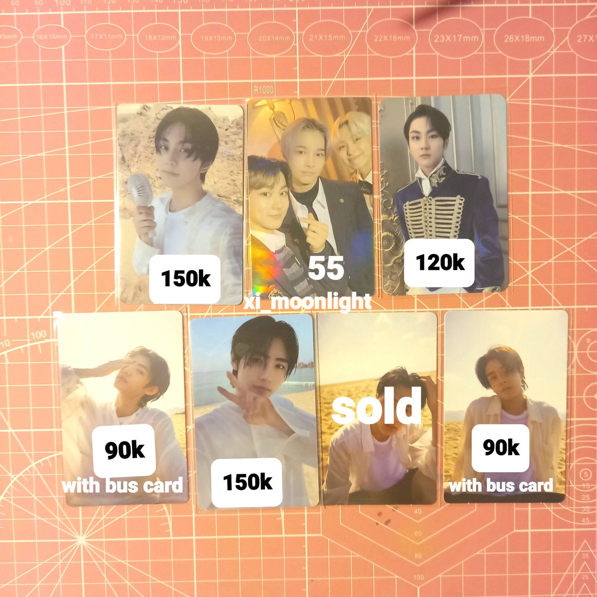 xi_moonlight's tweet photo. - WTS -
♤ Photocard Enhypen
Jungwon Heeseung Jay Jake Sunghoon Sunoo Riki
🏡 Dom Jaktim, INA
🍊 Bisa oren
💌 Condi? Dm 
BOLEH NEGO
🏷 Border day one BDO Carnival BDC | Dimension dilemma DD | Answer | Weverse | Yizhiyu PC YZY | Senkou Japan UMS https://t.co/Nf2aXy1NAb