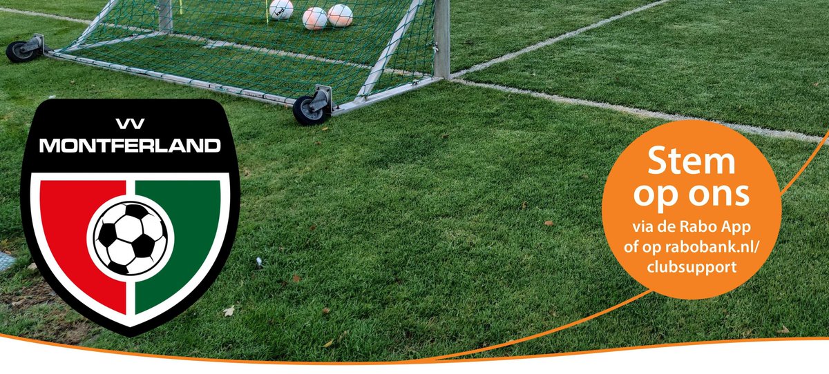 De Rabo ClubSupport-actie is weer begonnen. Stemmen op VV Montferland kost een minuutje, help jij ons ook?

vvmontferland.nl/nieuws/clubsup…