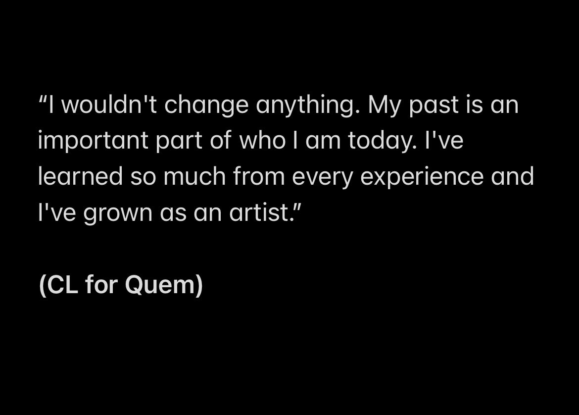 forchaerinnie's tweet photo. She wouldn’t change anything

#CL #씨엘  @chaelinCL https://t.co/MonK2AbJkF