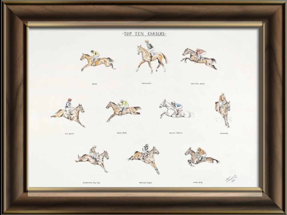 JRFArmstrong's tweet photo. 📢Orders now being taken via my website https://t.co/C1ntm93FAF or via DM for the 3 prints below. #TopFlat #TopHurdlers #TopChasers A percentage of proceeds will be donated to @Racingwelfare Please share and RT https://t.co/8BlE92oxYE