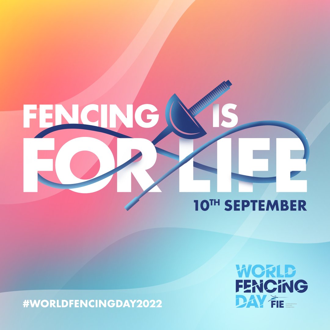 This Saturday is World Fencing Day!

The message is: Fencing is for Life.

Share your pictures and videos of a lifetime in fencing.

See YOU on Saturday.

#fencingisforlife #worldfencingday2022