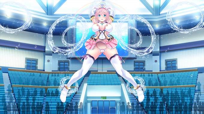 チアリーピンクウォーターショー⛲️💗 