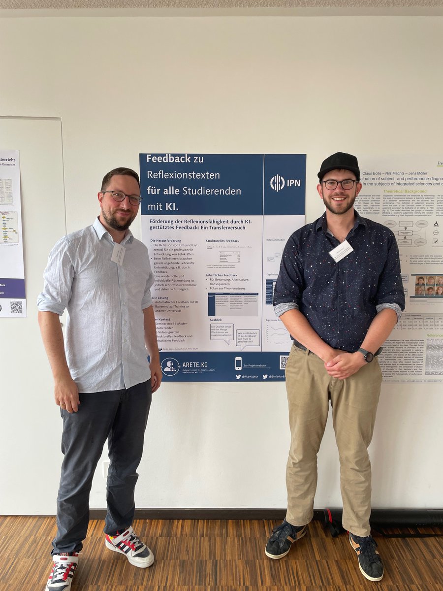 <a href="/stefanfan89/">Stefan Sorge</a> und ich haben heute das erste mal unser gemeinschaftliches Projekt mit <a href="/pe_wulff/">Peter Wulff</a>  ARETE.KI vorgestellt und hilfreiche Rückmeldungen bekommen :)