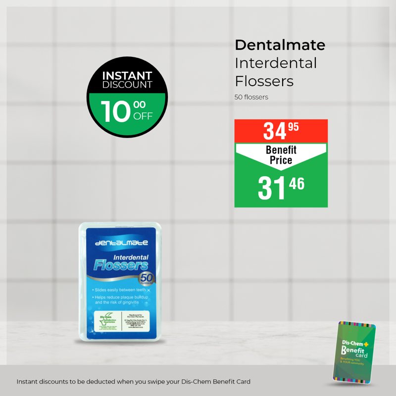 Dischem's tweet photo. Give your teeth and gums a thorough clean with our wide range of dental care products. Shop now and get instant discounts when you swipe your Dis-Chem Benefit Card: https://t.co/o8ReFgJmi9
#MonthEndDeals #DisChemInstantDiscounts #DisChemSavings #DentalCare #OralHygiene
