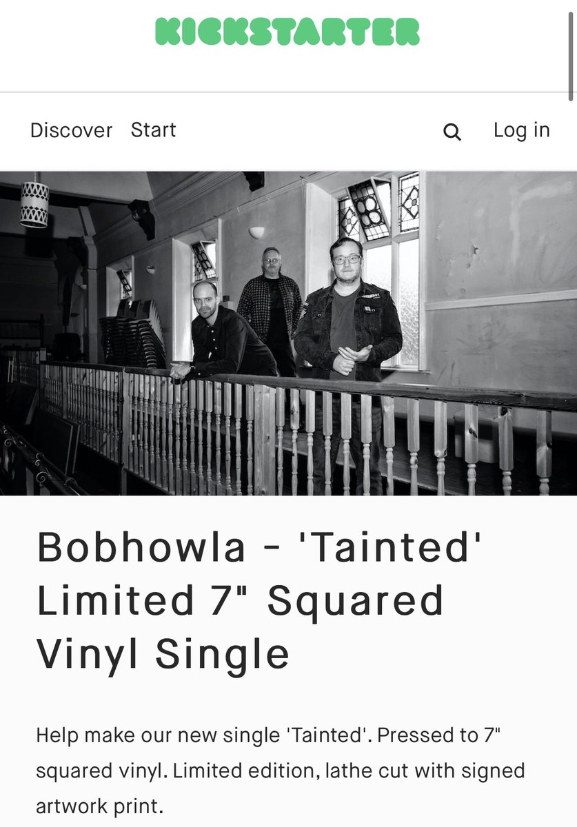 bobhowla's tweet photo. 3️⃣ Days left…last call for our @Kickstarter campaign for our new single, out Friday!!
Literally, only 19 copies left!😳😳😳
You have all been amazing!
👉🏻 https://t.co/1VMdltVNsK
x
#Kickstarter #tainted #newmusic #newtrack #newsingle #newsinglealert #newsinglefriday #newsong https://t.co/X65qgXyhPP