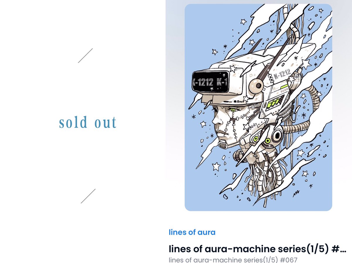 ⭐️lines of aura-machine series (1/5) sold out⭐️
by <a href="/mannay/"></a> 
Thank you so much🍀🤩❤️‍🔥👍✨🙏 

제 작품을 좋아해주시고 제 성장을 함께 해주셔서 너무나 감사합니다🥰♥️
멋진 컬렉션이 될 수 있도록 꾸준히 그릴께요🎁💝💐🥹

#NFTCommuntiy #nfts #NFTartist #nftcollector