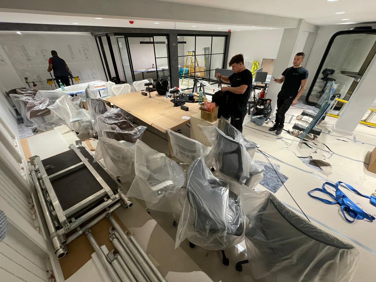 Getting close to our opening of our London showroom