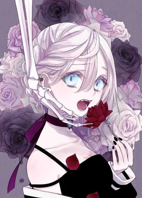 #作品を載せて自分の作品を知ってもらおう妖しくてかわいい世界観が好きです 