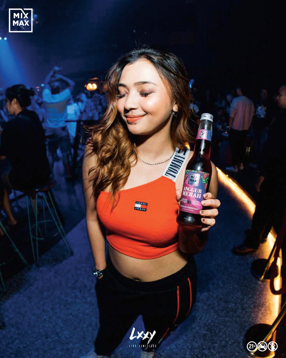 Reposted from <a href="/sarahketaren/">sarah novita</a>, Party semakin seru bareng Mix Max di @lxxybali !

#MixMaxDropTheBeat
#MixMaxFreeFlow