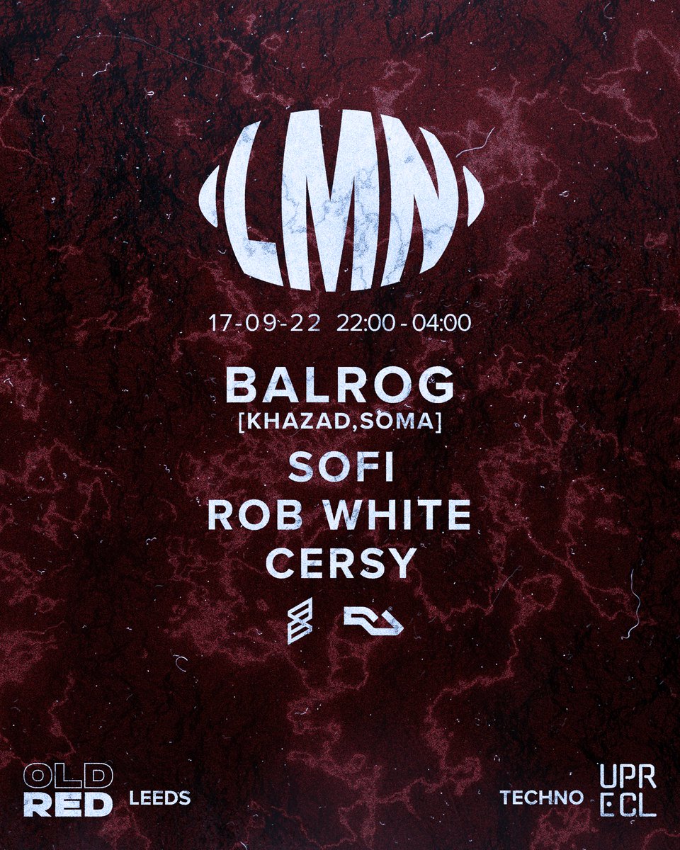 Early bird has SOLD OUT 🍋

Under two weeks we bring you two of Leeds’ finest DJs, along side some serious talent. 

Tickets: 
linktr.ee/LMNUK