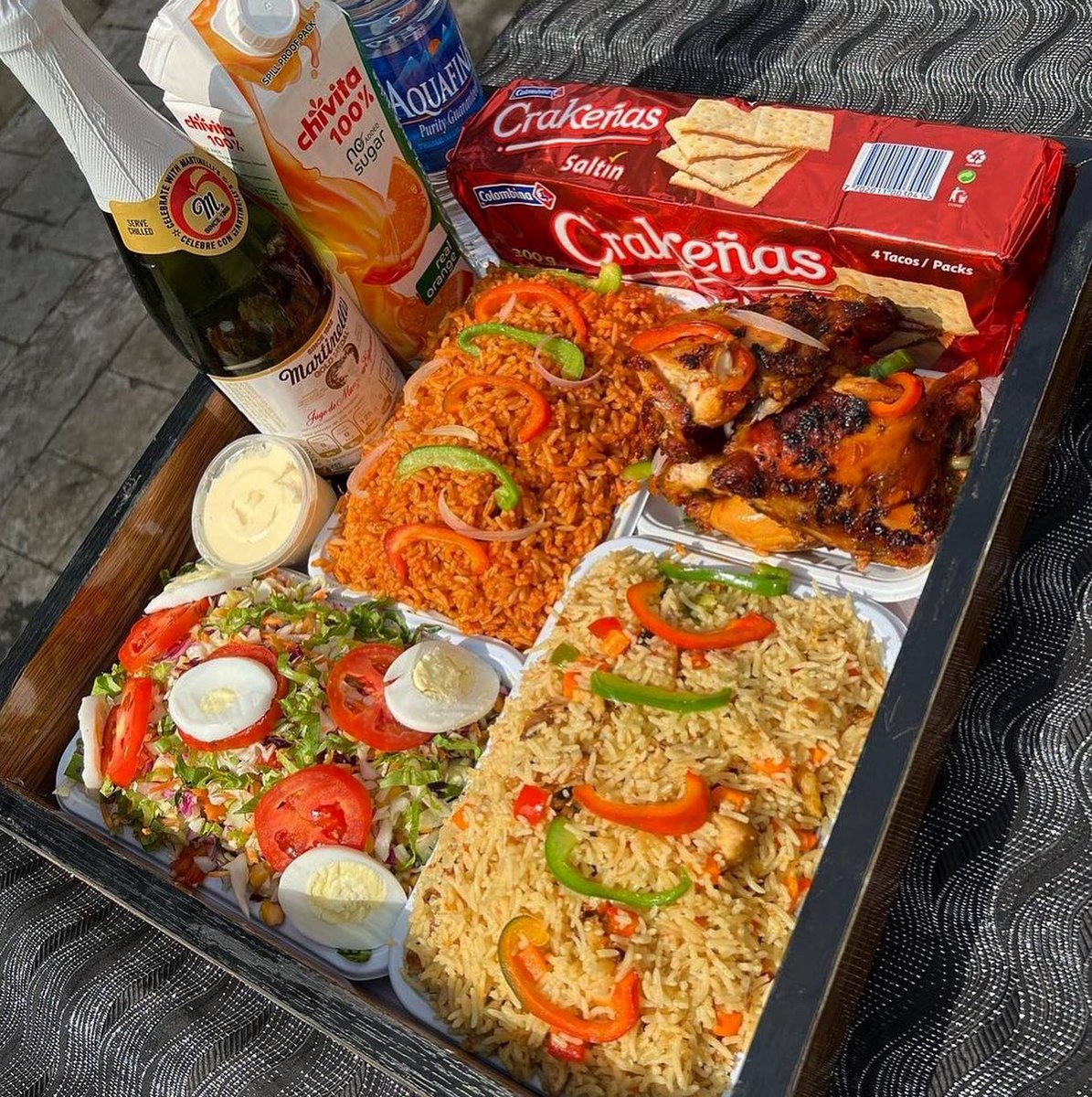 _deesdishes's tweet photo. Food tray was off to Wuse for a baby’s girl birthday from boo

We deliver yummy food tray food in Abuja 🥰🥰

Abuja #AbujaTwitterCommunity https://t.co/jEBEg8jfIf
