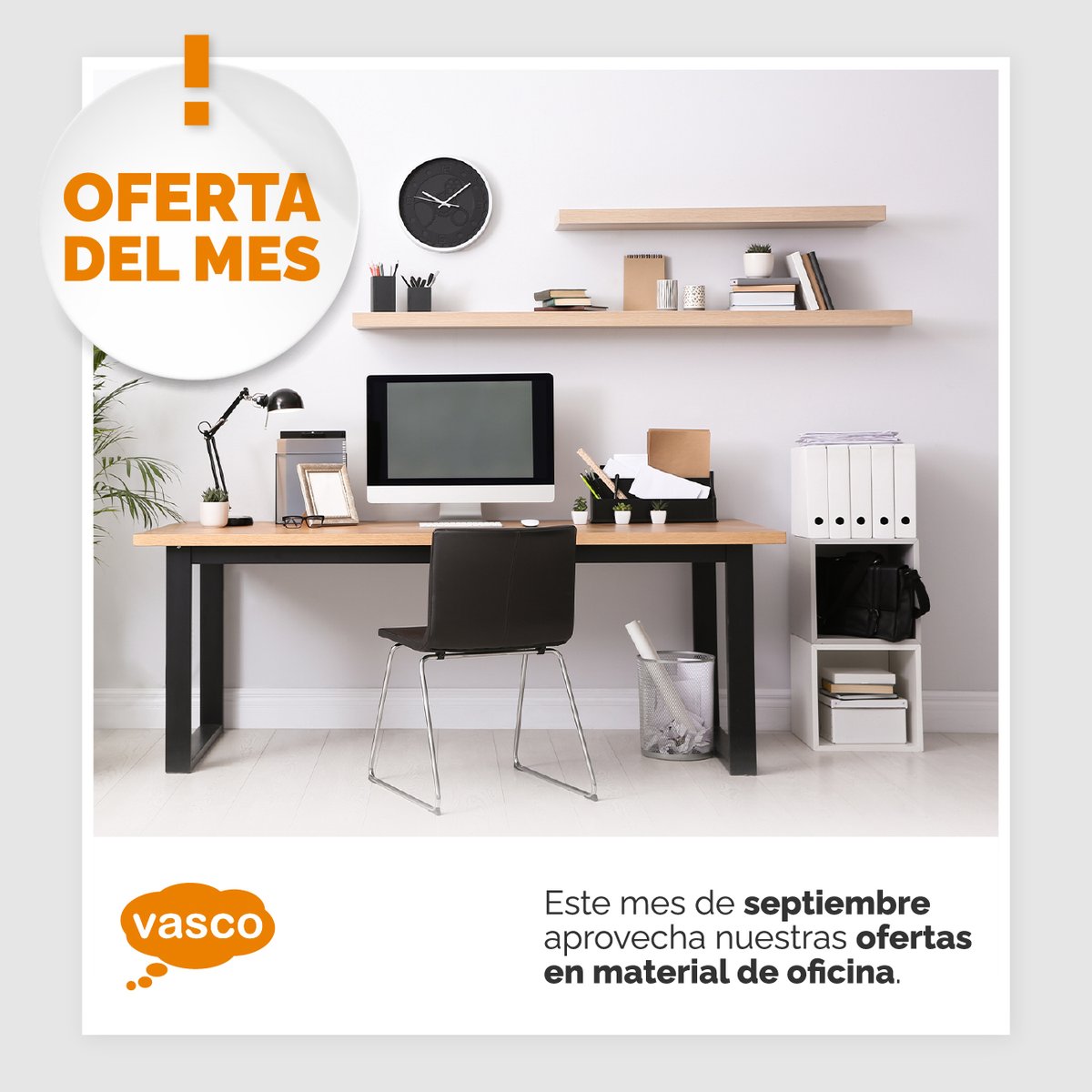 vascoinformatic's tweet photo. Septiembre es para muchos el mes de vuelta a la rutina 🙌, ¡por eso hemos preparado un catálogo lleno de ofertas!
Destructoras de documentos ✔️, reposapiés ✔️, plastificadoras ✔️, sillas de oficina ✔️, lámparas ✔️… ¡y más!
Descúbrelo en nuestra web 👇
🌐 https://t.co/nvHIOtJKJN https://t.co/7raFksSohA