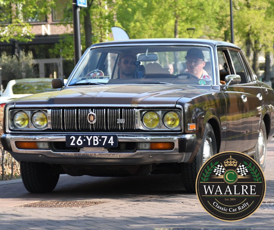 waalrerally's tweet image. Over 4 dagen is het zover, dan begint de Waalre Classic Car Rally 2022!

#waalrerally #waalreclassiccarrally #waalreclassicrally #classiccarrally #waalreclassiccarrally2002 #toyota #toyotanl #toyotanederland #toyotaCROWN2600DELUXE