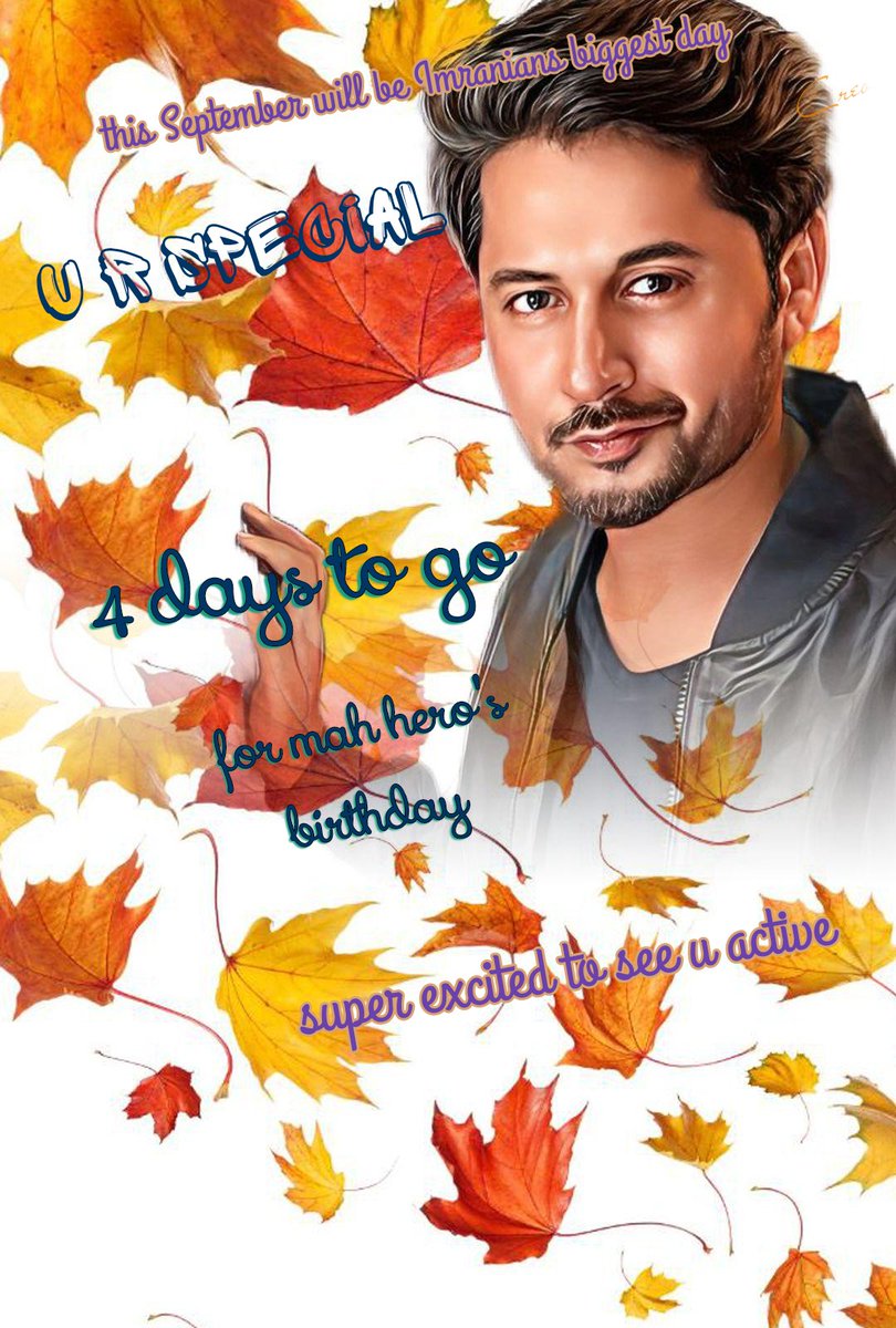 imraniancute's tweet photo. This September will be Imranians biggest day!!!!

#herosbirthday
#celebration #imranians
#imranashraf  #mycrush
#hayeeeapkesmilepeto #fidaaaaa
#urspecial https://t.co/Z4o8UH93oS