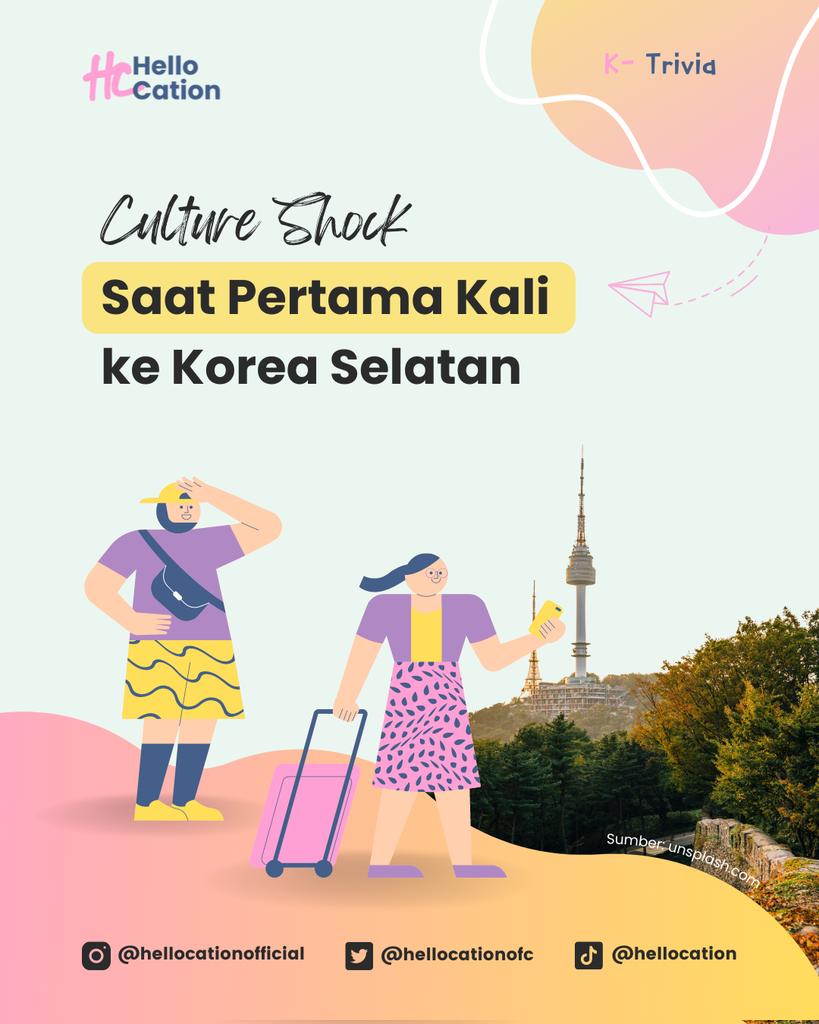 hellocationofc's tweet image. [Hellocation Introduces South Korean Culture ]

Anyyeong cationers!👋

Ada yang pengen tinggal di Korea Selatan? 
Tapi masih gak tau budayanya kayak gimana?
Jangan sampe pas dateng ke Korea kita kena culture shock karena gak tau budayanya😖