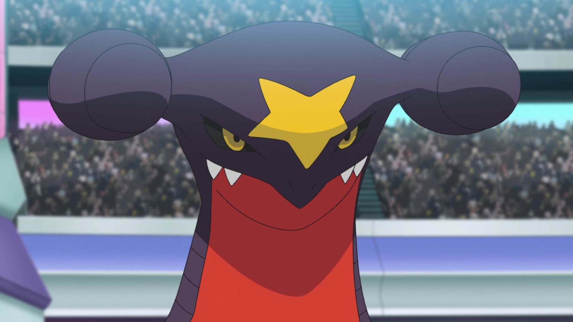 アニメ ポケットモンスター 公式 アニポケ 第124話では シロナのパートナー ガブリアス がいよいよバトルへ ガブリアスは マスターズトーナメント 1回戦で メガシンカしましたよね サトシもメガシンカを警戒していますが アニポケは毎週金曜