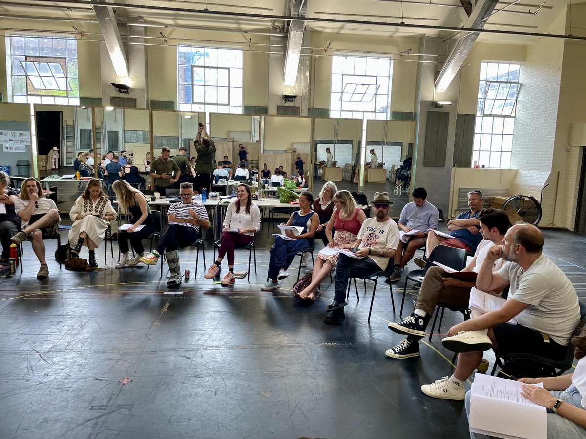 TheArtsShelf's tweet photo. FIRST LOOK: Rehearsal Images of the World Premiere of #TheTimeTravellersWife!

Based on the novel by @AANiffenegger, the new musical will premiere at @StoryhouseLive in Chester from 30 September to 15 October 2022 ahead of a West End transfer to be announced at a later date! https://t.co/GkZd88fEbR