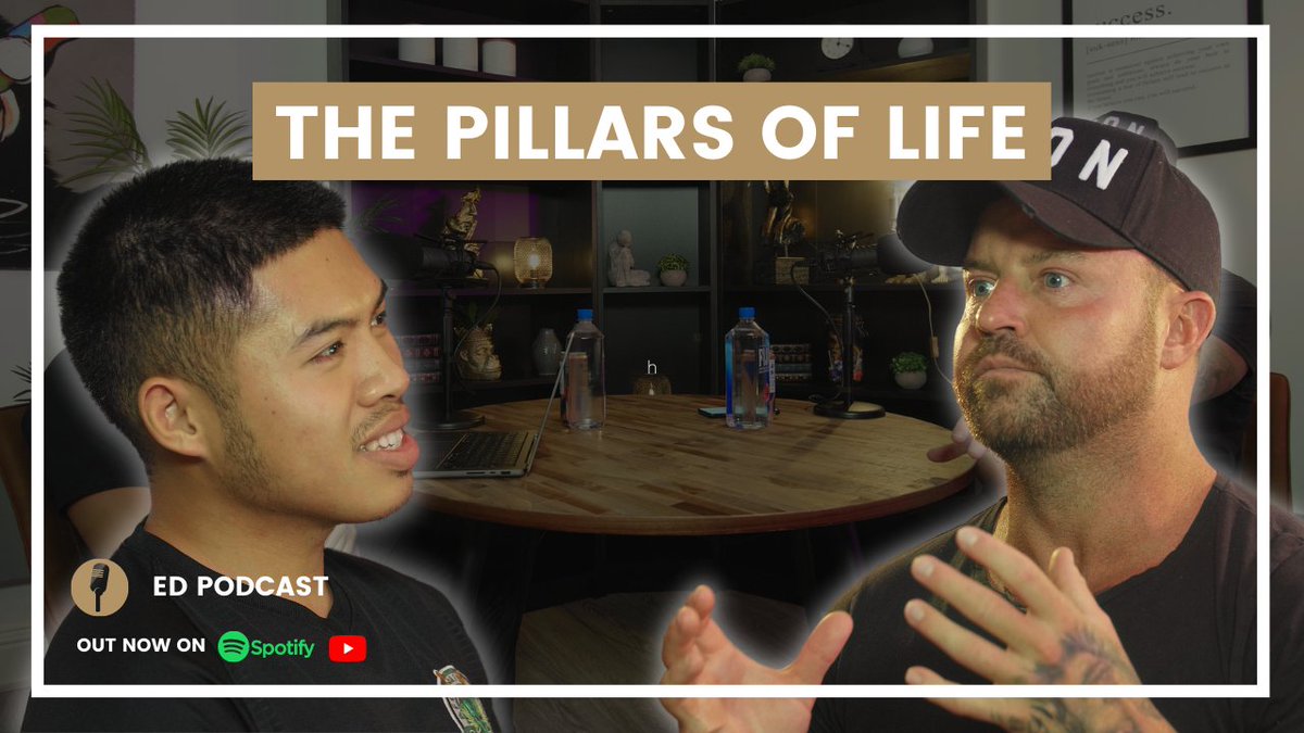 Pillars Of Life | ED Podcast Episode 2

What are the ‘The Pillars Of Life’? These are the main factors that affect our happiness and it’s important that we keep them level.

Full Episode Out Now 💯

Click the link in our bio to watch on YouTube / Spotify.