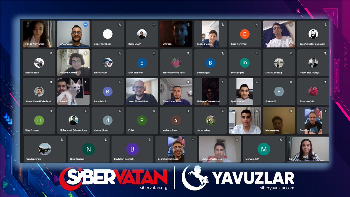 siberyavuzlar's tweet image. YAVUZLAR Takımı olarak, aramıza yeni katılan arkadaşlarımızla çalışmalara başladık.🥳

#sibervatan