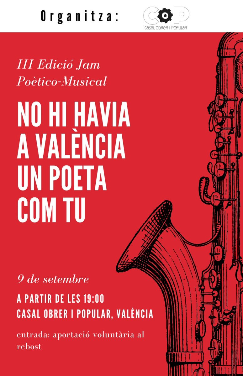 CompanyStas's tweet photo. #9set22
Montblanc Festa Major
@_samanthagg a Monòver
7hV
~@Sandramonfort__ a La Pobla de Vallbona
~@LandofCoconuts
a l'Estartit
#FestaEstelles
7hV a VLC
9hN Benicarló
Embosca't a Clariana
10hN FMA Vallcarca a BCN
11hN
~#lamaria a Banyeres/Font Bona
~@ArseFolk a Port Sagunt https://t.co/qm42QOCdOh