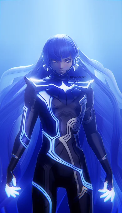 Blue.#ShinMegamiTenseiV #SMTV 