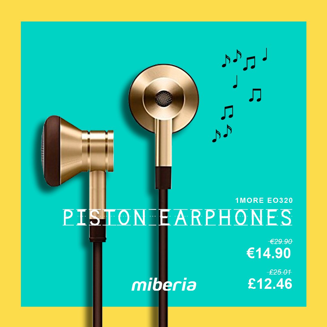 miberia_uk's tweet photo. Back to school with the #1MORE EO320 Piston📚😃 Headphones. Some of its strengths⤵️

🎧Comfort (piston format)
💪Resistance (copper wire)
🔊Sound quality, especially bass

On sale!👉 https://t.co/DojEFAlNNh
#1MOREEO320 #1MOREEO320Piston #EarphonesDeals #Earphones #Headphones https://t.co/m4Vr4QpgvE