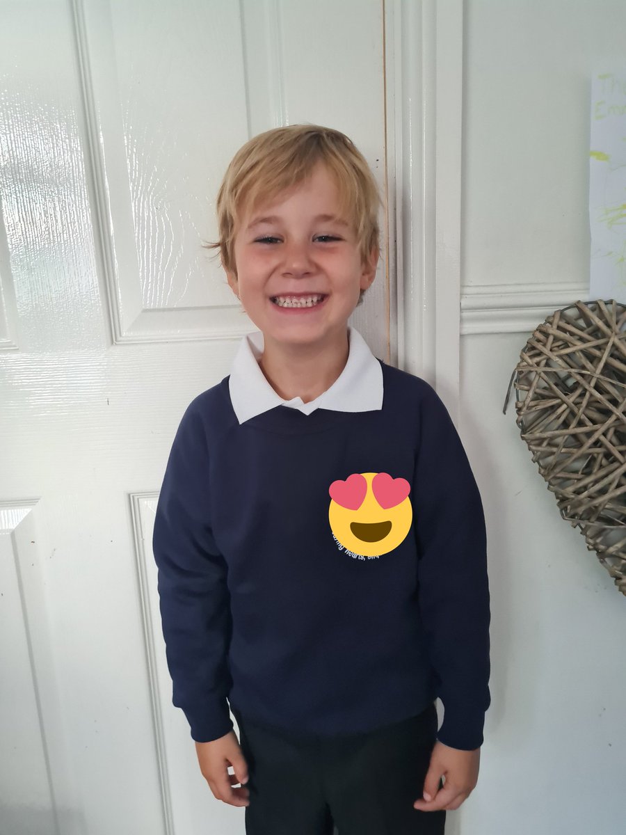 Emma_GPN's tweet photo. Theos first day of school #anewnormal #anewchapter #gogetemTheo 💙 https://t.co/jh9eNqbbom
