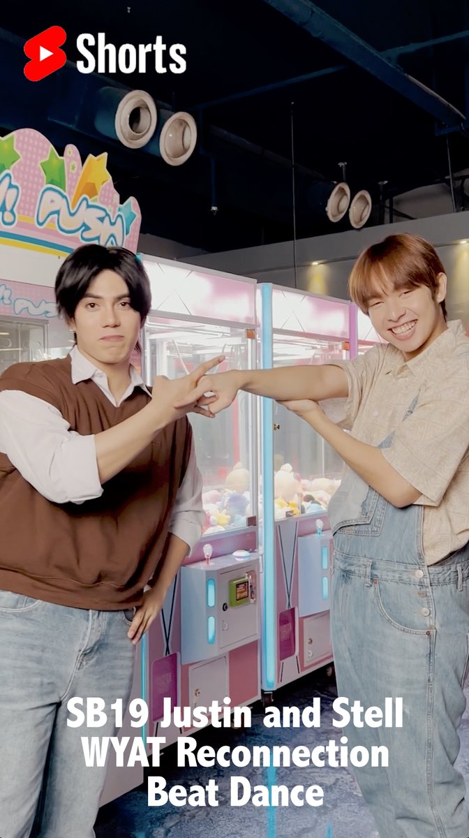SB19Official's tweet photo. Can you recreate SB19 Justin and Stell’s reconnection beat dance on @youtube #Shorts? Tag your ‘friends and family’ to do this with ya’! 😉

🔗 https://t.co/7ouAJc5w55

#WYAT #WhereYouAtSB19 📼 https://t.co/JX0mOF3mdP