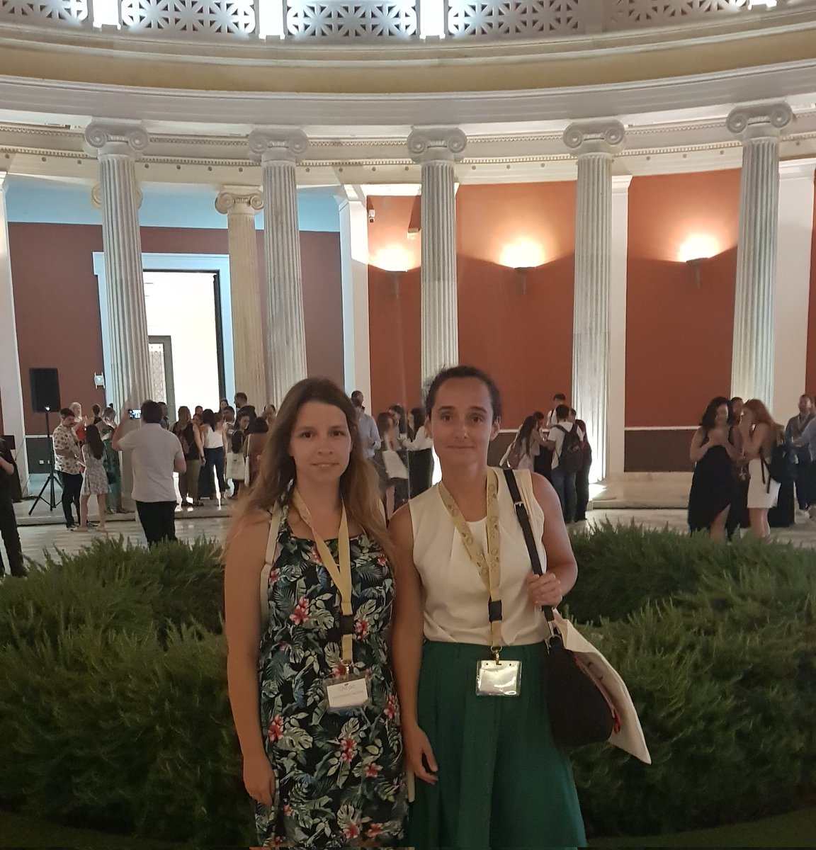 Biomass4Synthon's tweet photo. Starting the 9th ICGC from @IUPAC with two excellent lectures from @javiergarciamar and Prof Pietro Tundo and an fantastic welcome reception from Prof Konstantinos Triantafyllidis 😄
#9ICGC https://t.co/SJsh5ZBih6