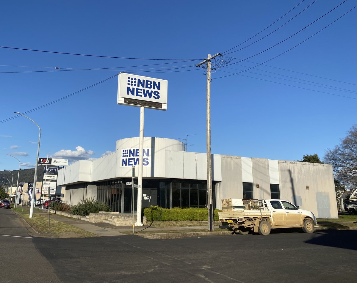 This afternoon we say goodbye to our Bridge Street <a href="/nbnnews/">NBN News</a> digs, which has seen journos and cammos pump out quality content since 1995! From tomorrow we’re in a smaller space out at Hillvue 👋