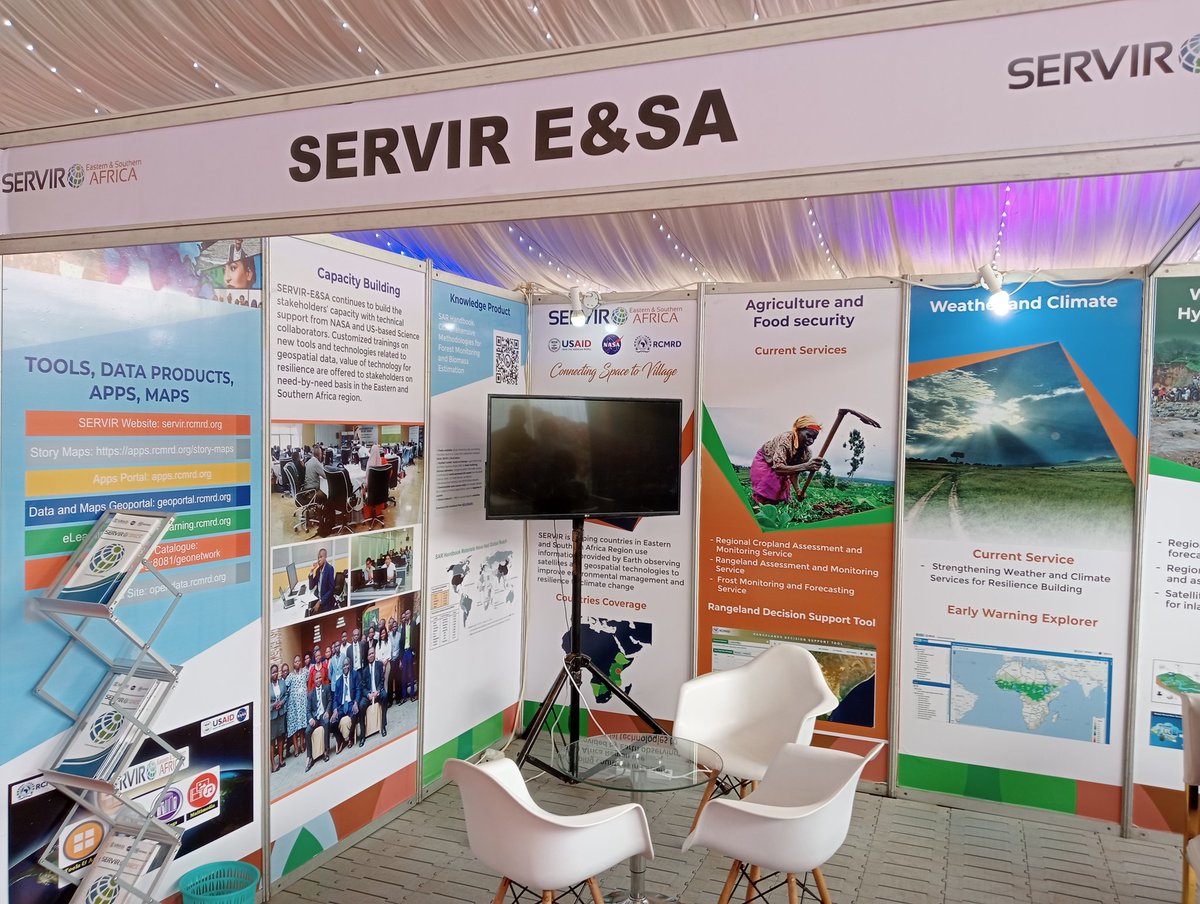 Visit the SERVIR-ESA booth #RIC2022 @RCMRD_ @SERVIRGlobal