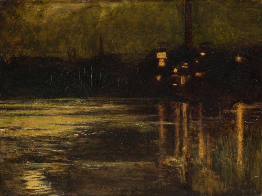fitzArtBot's tweet photo. 868 The Thames at Chelsea, Evening - painting made by Holman William Hunt https://t.co/cC4c0v1QLD Acquired 1917 https://t.co/mnWPYExtgz
