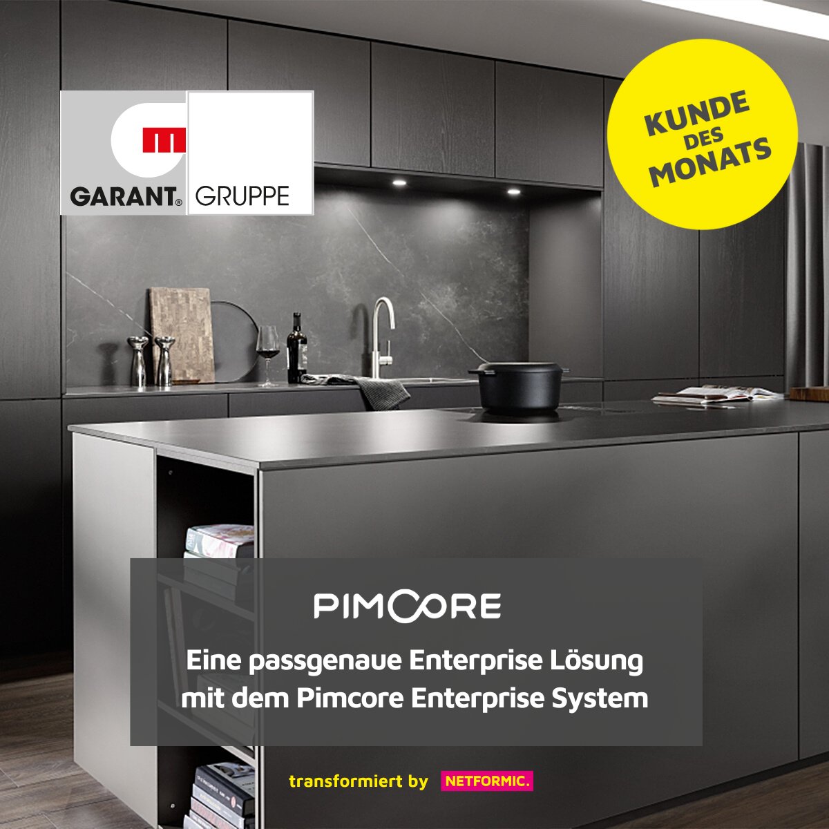 Der Sommer ist im Endspurt und bald verbringen wir wieder mehr Zeit zu Hause. 🍂🏠
Für mehr Wohlbefinden im Innenbereich sorgt unser Kunde des Monats GARANT: Sie sind seit über 60 Jahren Experte für Küchen, Wohnen, Schlafen und Badezimmer. 
#b2b #datamanagement #pim #pimcore