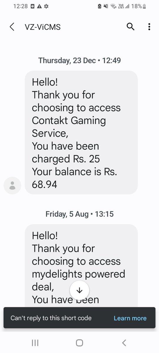 anas_khan8's tweet photo. @ViCustomerCare Are you running a scam? Because I did not choose any of these services and you have been deducting money from my prepaid balance. Please address this problem. Your customer reps. do not respond on call. https://t.co/bkeUrVGAAC